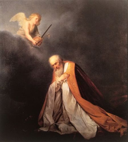 David en de straffende engel; Pieter Fransz. de Grebber ca 1640