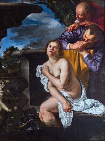 Susanna en de ouderlingen, Artemisia Gentileschi 1622